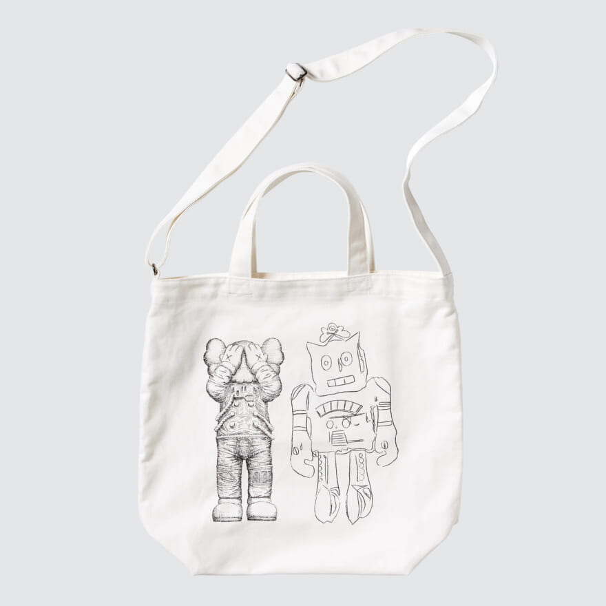 KAWS アンディ・ウォーホル KAWS + Warhol UTコレクション アートブック　トートバッグ