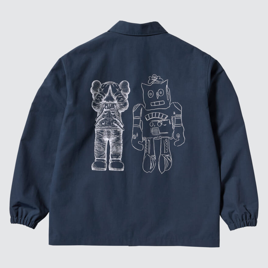 KAWS アンディ・ウォーホル KAWS + Warhol UTコレクション アートブック　コーチジャケット　背面