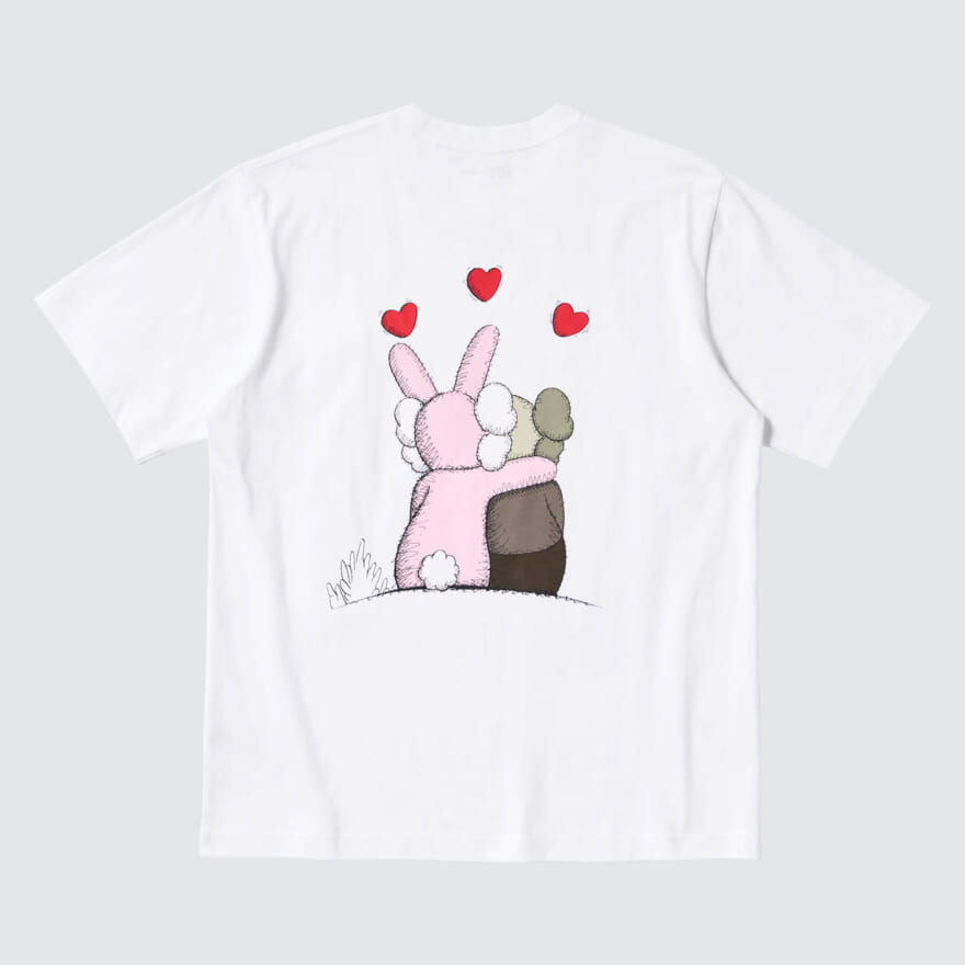 KAWS アンディ・ウォーホル KAWS + Warhol UTコレクション アートブック　Tシャツ　背面