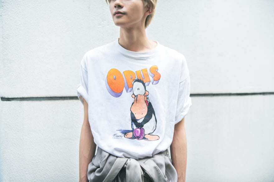 古着のTシャツ