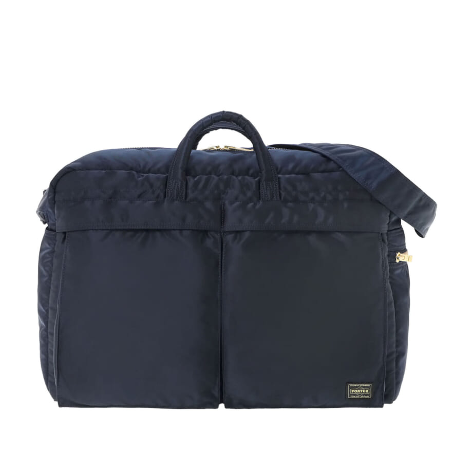 DUFFLE BAG　ポーター　ネイビー　タンカー