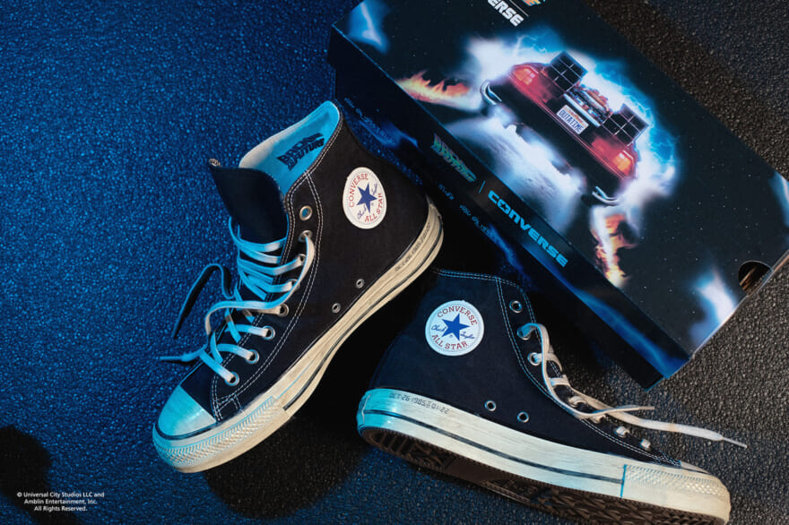 converse コンバース「バック・トゥ・ザ・フューチャー」コラボレーションモデル　オーソドックス　ビジュアル２