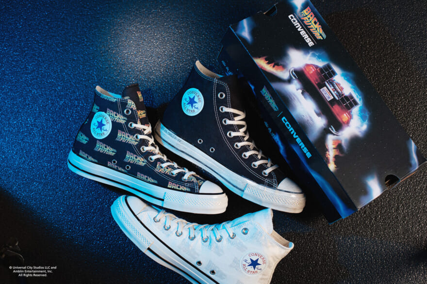 converse コンバース「バック・トゥ・ザ・フューチャー」コラボレーションモデル　オーソドックス　ビジュアル３