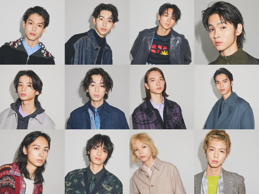 新しいヘアとファッションで、新しい魅力。ファイナリスト12人のNEW LOOK,NEW ME！【メンズノンノモデルオーディション2024】