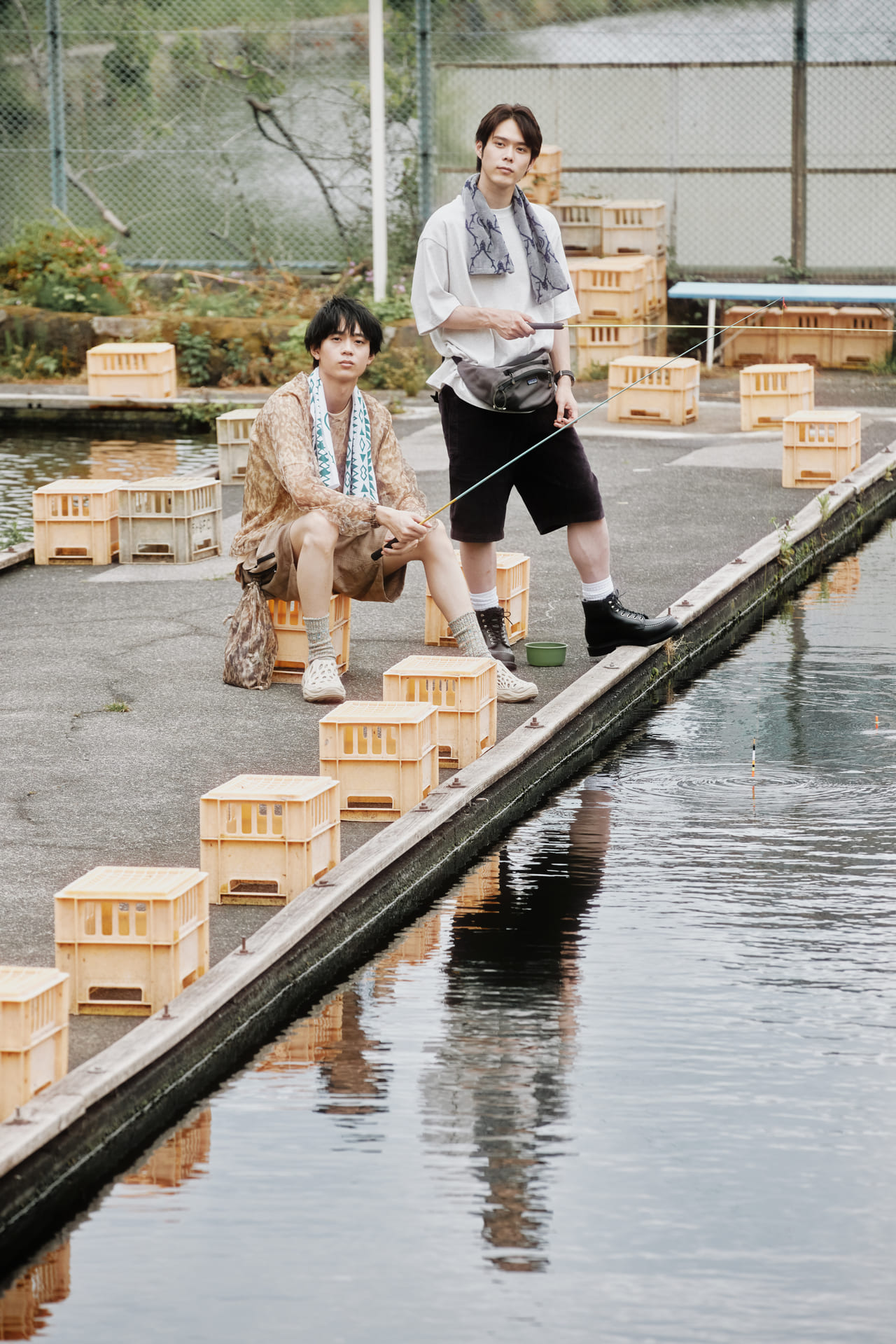 細田佳央太さんと水沢林太郎のサマースタイル　２