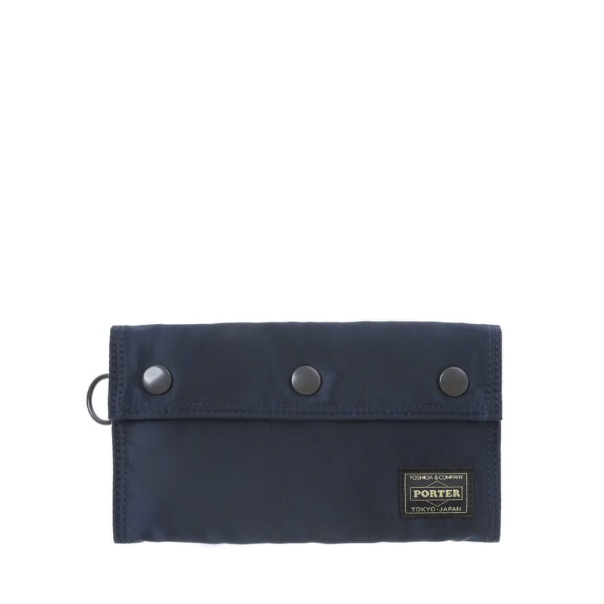 POCKET WALLET(L)　ポーター　ネイビー　タンカー