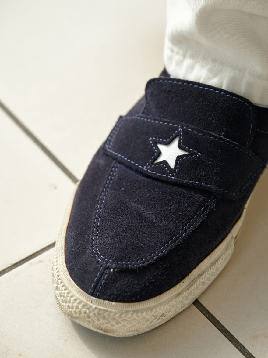 CONVERSE ADDICT「ONE STAR LOAFER」アッパー