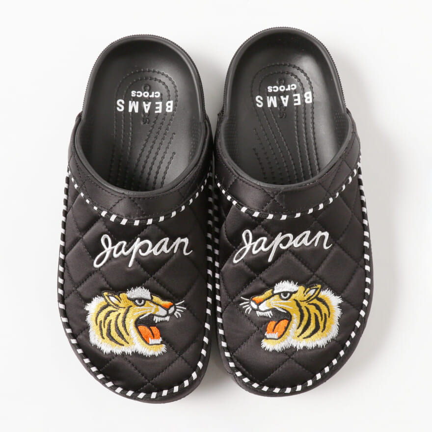 Crocs BEAMS クロックス　ビームス　コラボ　タイガー　俯瞰