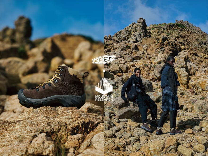 MOUNTAIN RESEARCH × KEEN 「MOUNTAIN RESEARCH」 コラボレーション　メインビジュアル