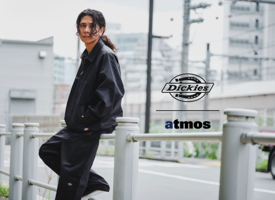 atmos アトモス Dickies ディッキーズ　コラボ  ビジュアル