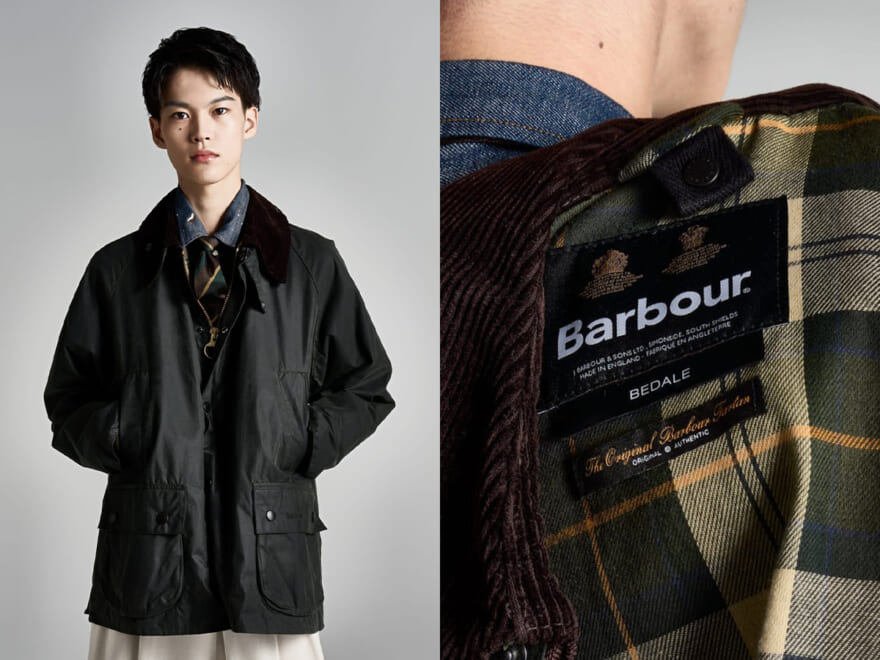 【バブアーのオイルドジャケット×牧 海斗】名作“ビデイル”を旬のタイドアップでトラッドに！［Barbour］