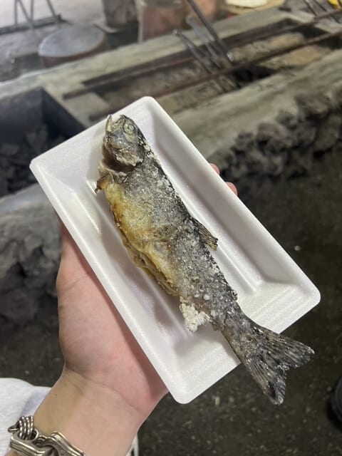 中塚凌空 ブログ　焼かれた虹鱒