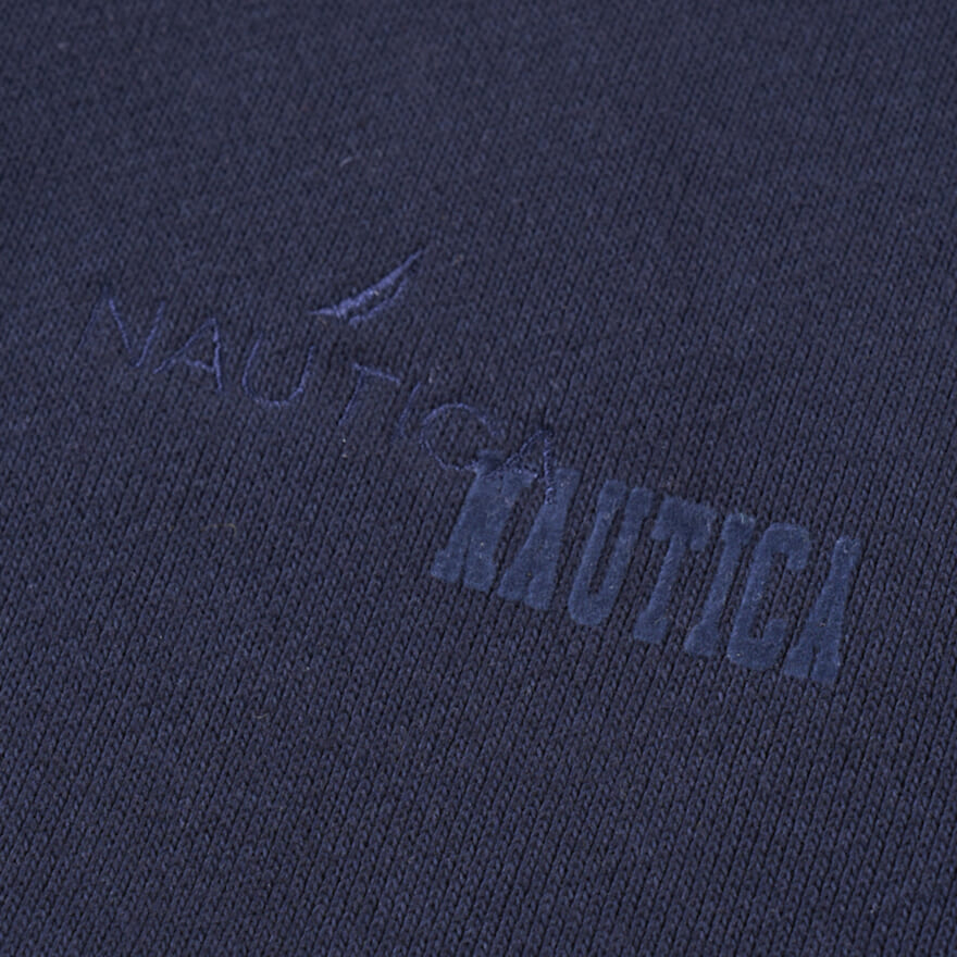 NAUTICAのロゴスウェット　寄り