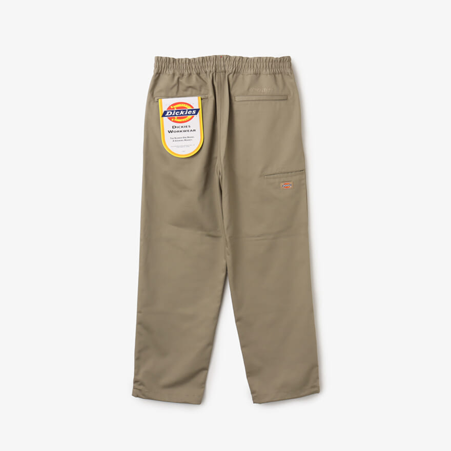 atmos アトモス Dickies ディッキーズ　コラボ　ベージュ　パンツ　背面