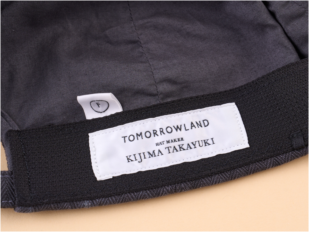 KIJIMA TAKAYUKI × TOMORROWLANDのキャップ トゥモローランド キジマタカユキ　スウェード　