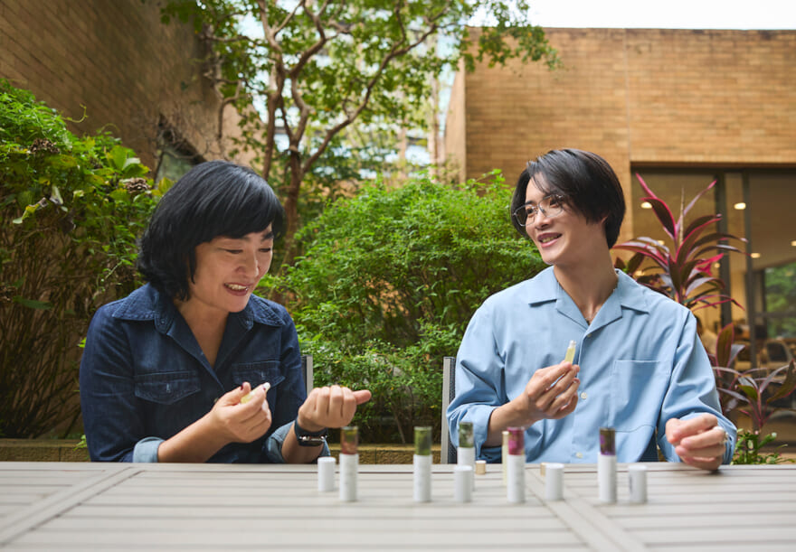 uka ネイルオイル　渡邊さんと中塚