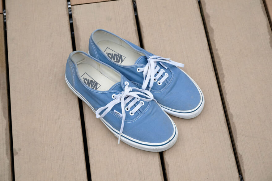 VANS のAUTHENTIC　俯瞰