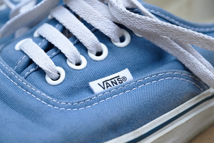 VANS のAUTHENTIC　ロゴ