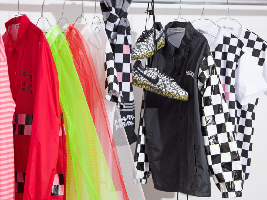 COMME des GARÇONS コム デ ギャルソン black and pink MARKET MARKET 2024　ラック　ブラック