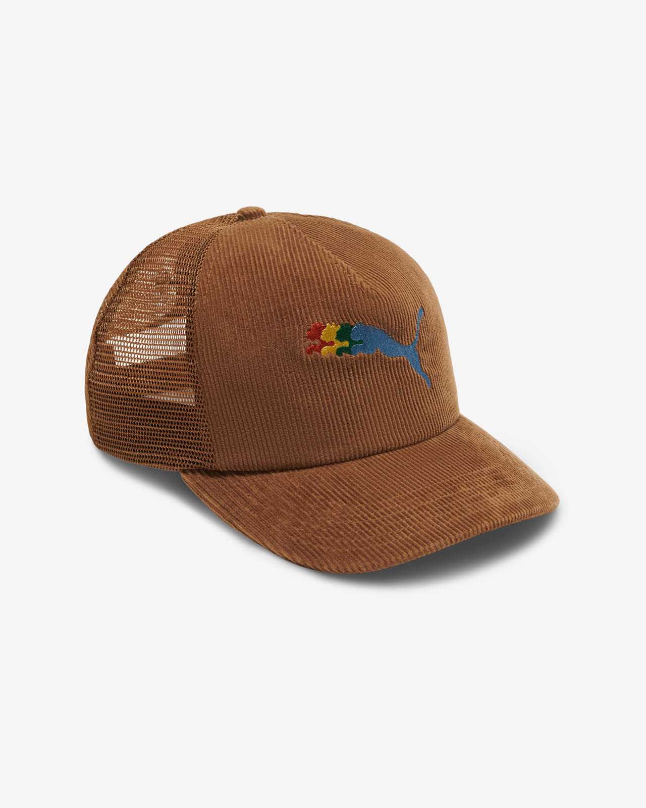 Corduroy Mesh Back Trucker