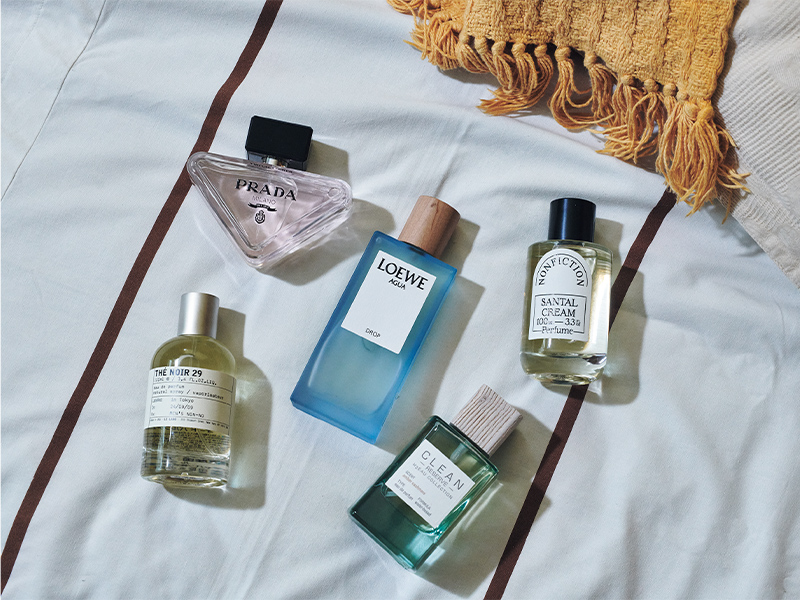 NONFICTION  サンタル クリーム オードパルファム　CLEAN  リザーブ H2オー アンバー カシミヤ オードパルファム　LOEWE Perfumes  オードゥ パルファン ロエベ＂アグア ドロップ＂　PRADA  パラドックス ヴァーチャル フラワー オーデパルファム　LE LABO  テ ノワール 29 オード パルファム