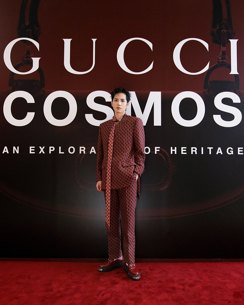 Gucci Cosmosオープニングレセプション　志尊淳さん