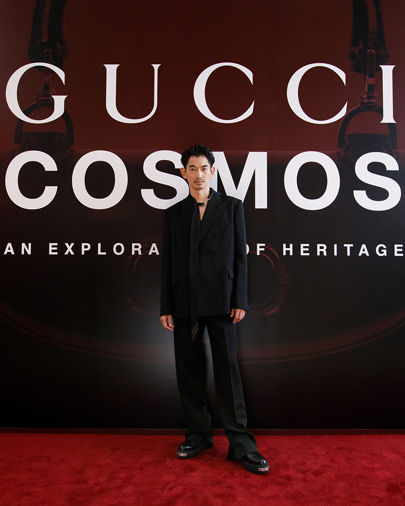 Gucci Cosmosオープニングレセプション　永山瑛太さん