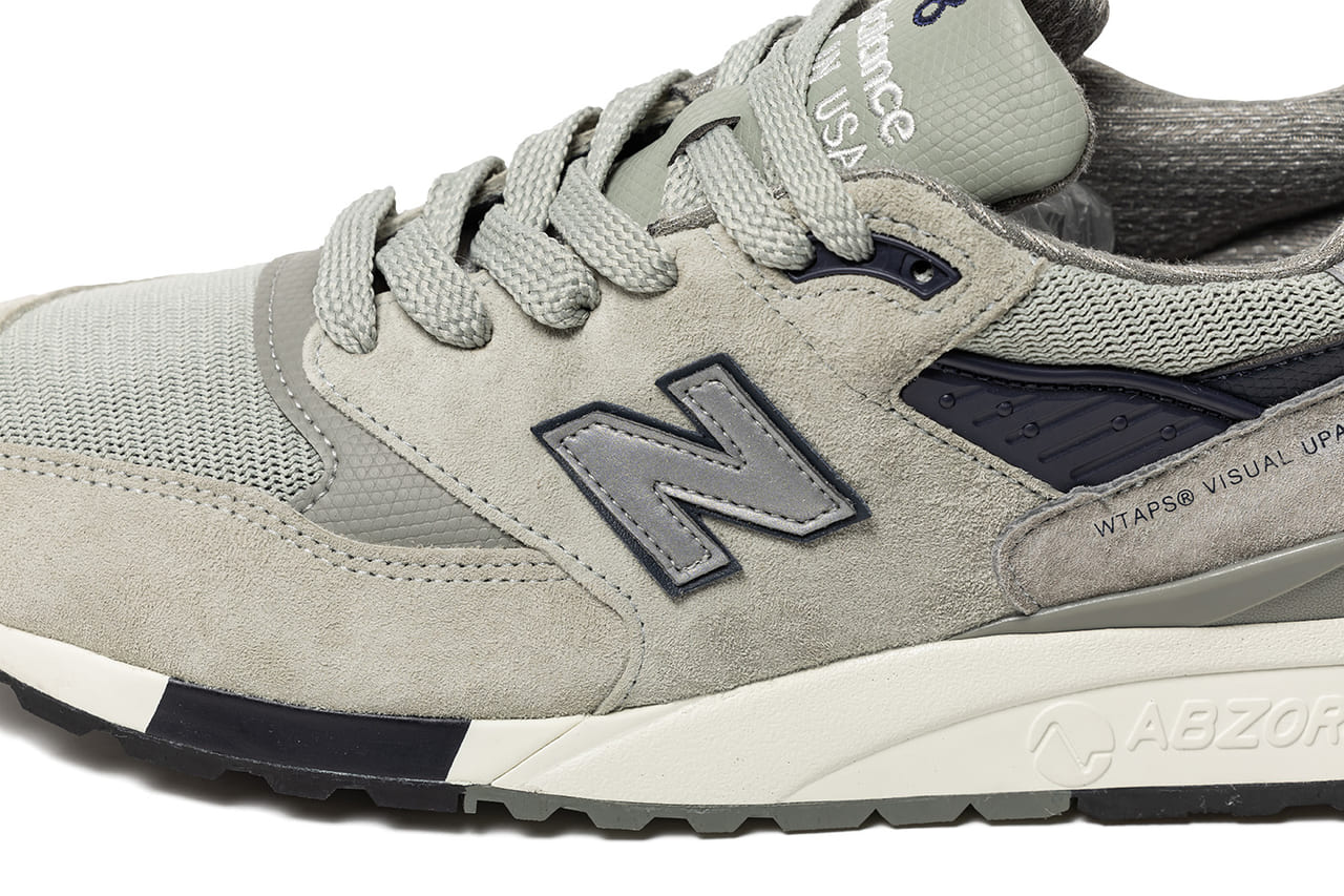 WTAPS® × New Balance MADE in USA 998　ロゴ寄り