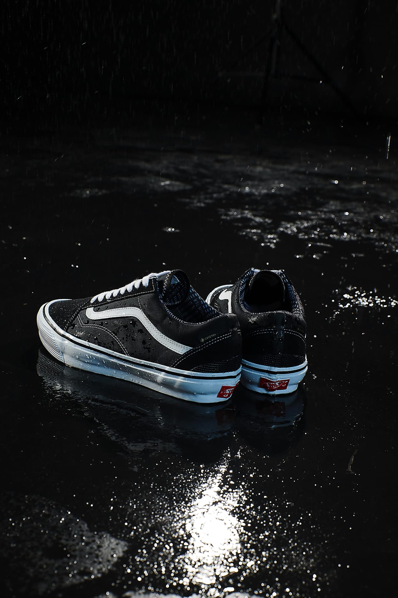 VANS (ヴァンズ) 　OLD SKOOLの定番カラーに GORE-TEX®　PREMIUM OLD SKOOL GORE-TEX®　踵