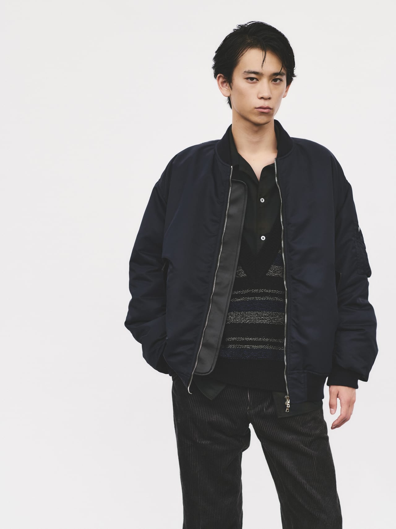 【NAVY STYLE 1-1】ネイビーのMA-1を主役に。