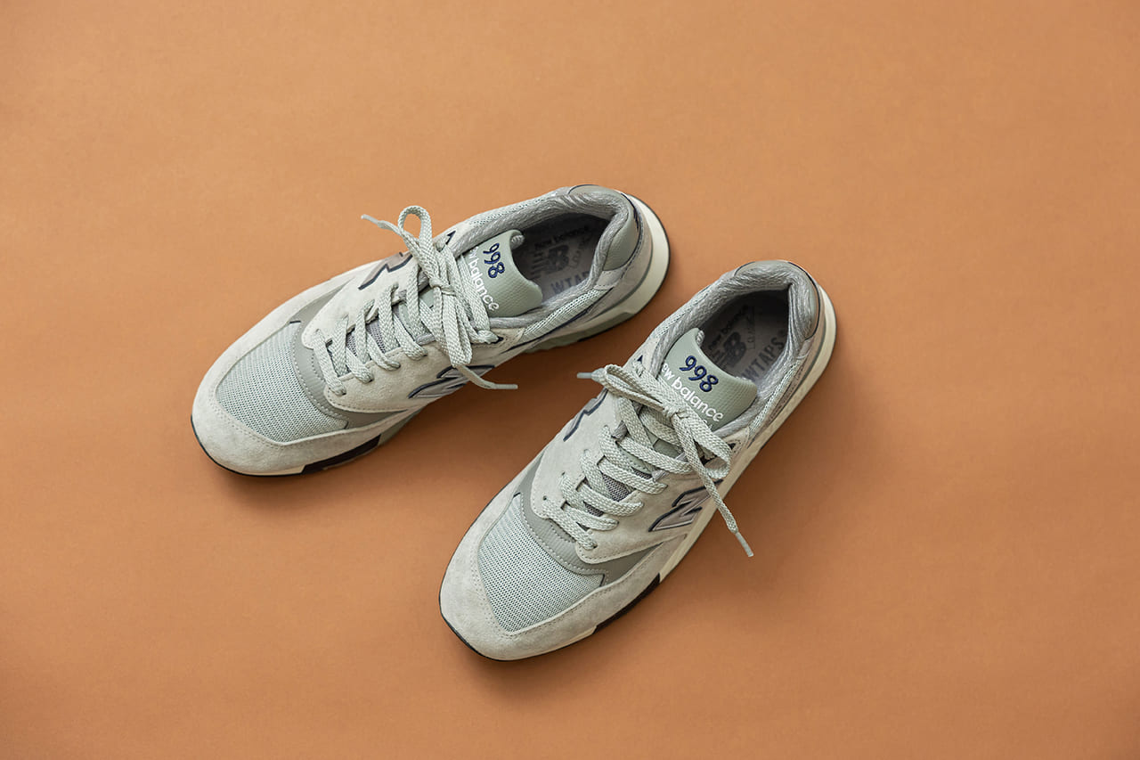 WTAPS® × New Balance MADE in USA 998　ビジュアル　俯瞰