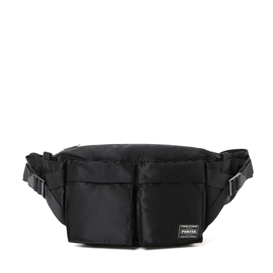 ポーター　タンカー　新色　ブラック　FANNY PACK