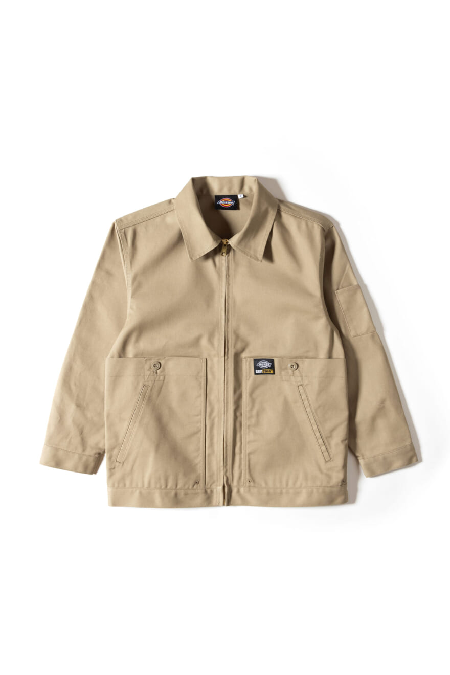 GRIP SWANY Dickies コラボレーション　グリップスワニー　ディッキーズ　ベージュ　ジャケット