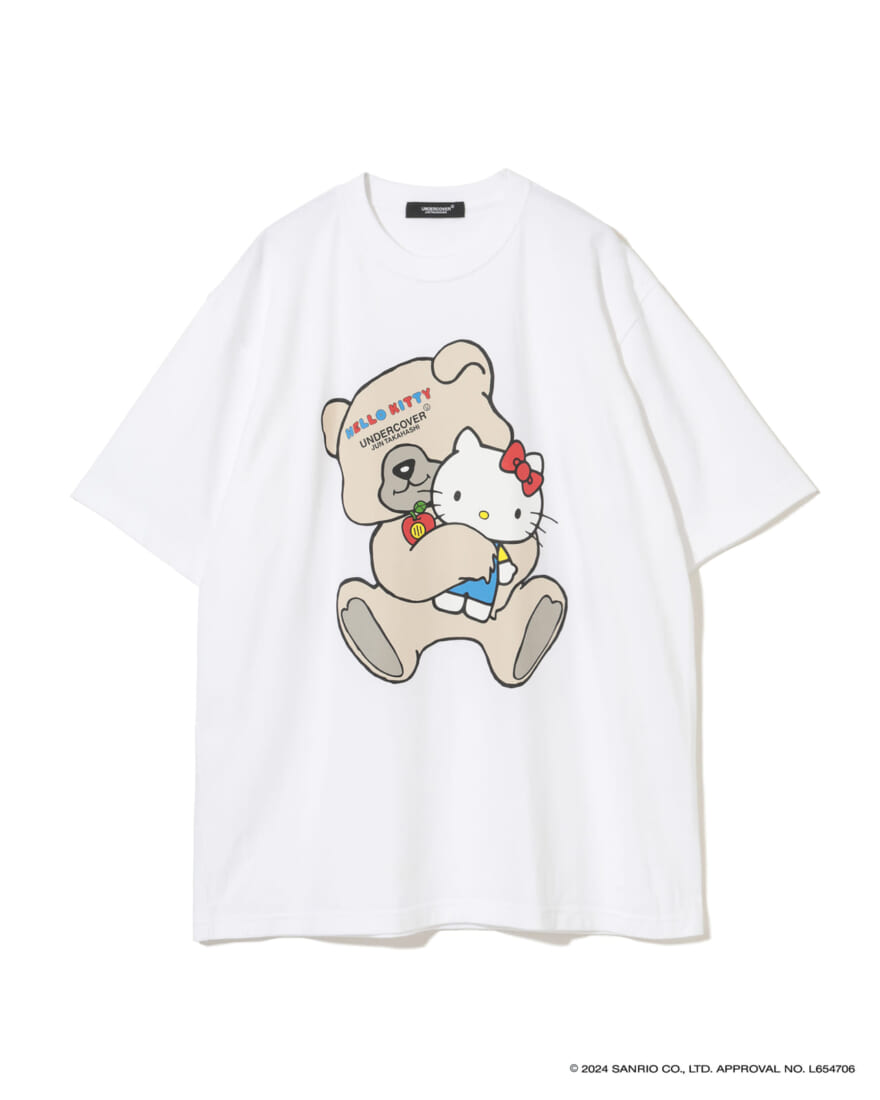 サンリオキャラクターズ　アンダーカバー　Tシャツ　ホワイト