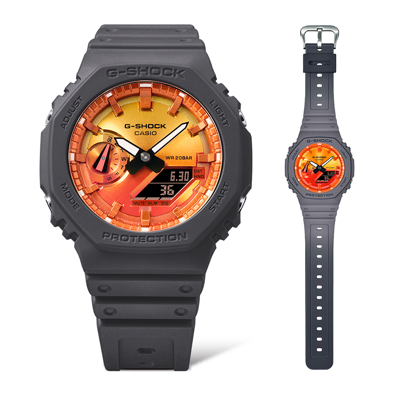 G-SHOCKの新作「FLAME INSIDE」　品番GA-2100FL-8AJF