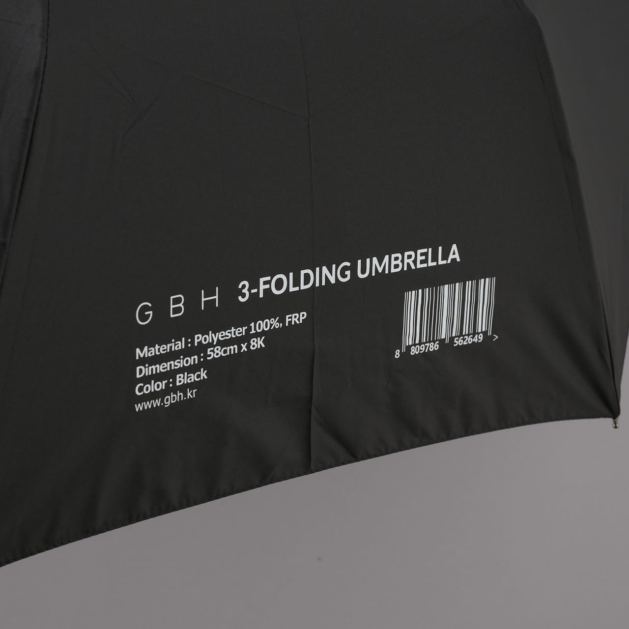 GBHの折り畳み傘 3-FOLDING UMBRELLA　生地