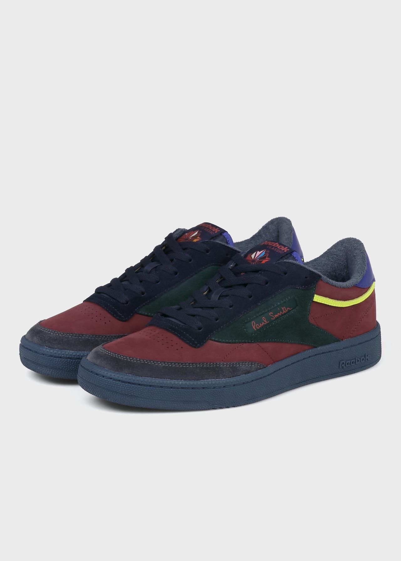 PAUL SMITH AND REEBOK COLLABORATE ON EXCLUSIVE CLUB C 85 COLLECTION ‘Paul Smith + Reebok CLUB C 85 VINTAGE’　リーボック　ポール・スミス コラボ　ブラウン