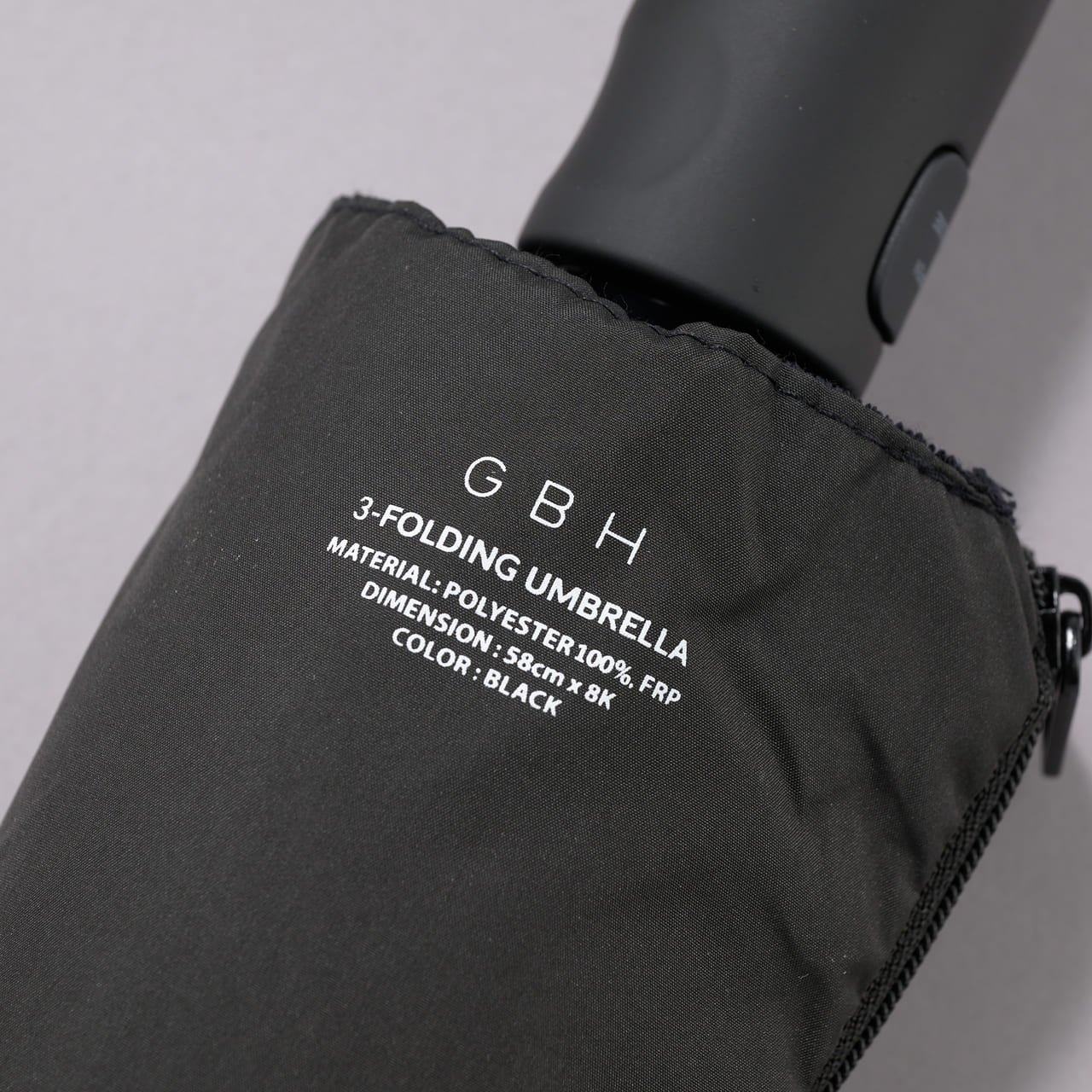 GBHの折り畳み傘 3-FOLDING UMBRELLA　ポーチより