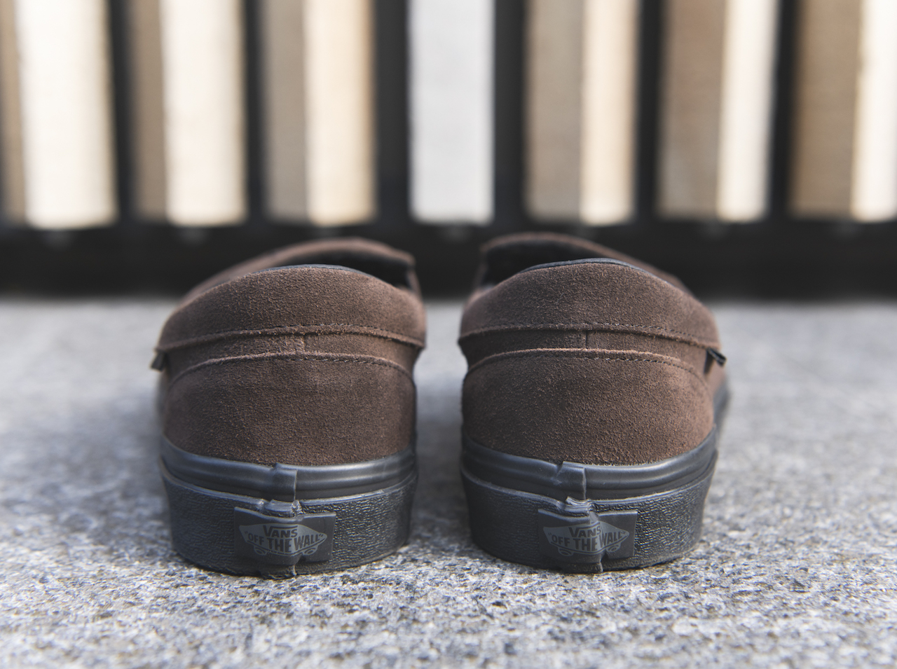 VANS LOAFER　ブラウン　バッグデザイン