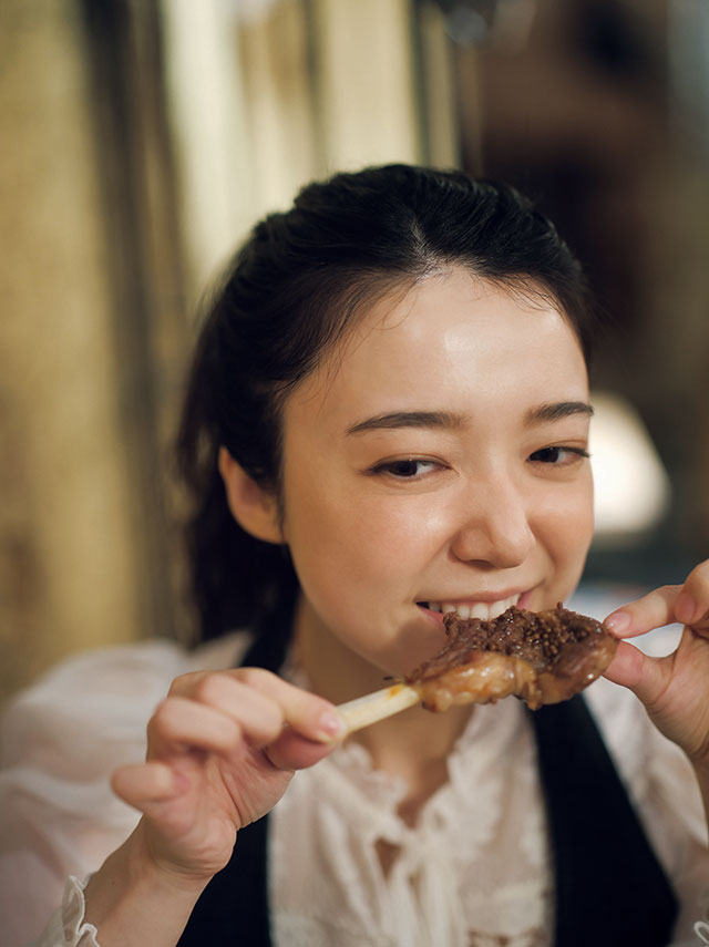 「今まで食べたラムチョップの中で一番柔らかい」上白石萌音