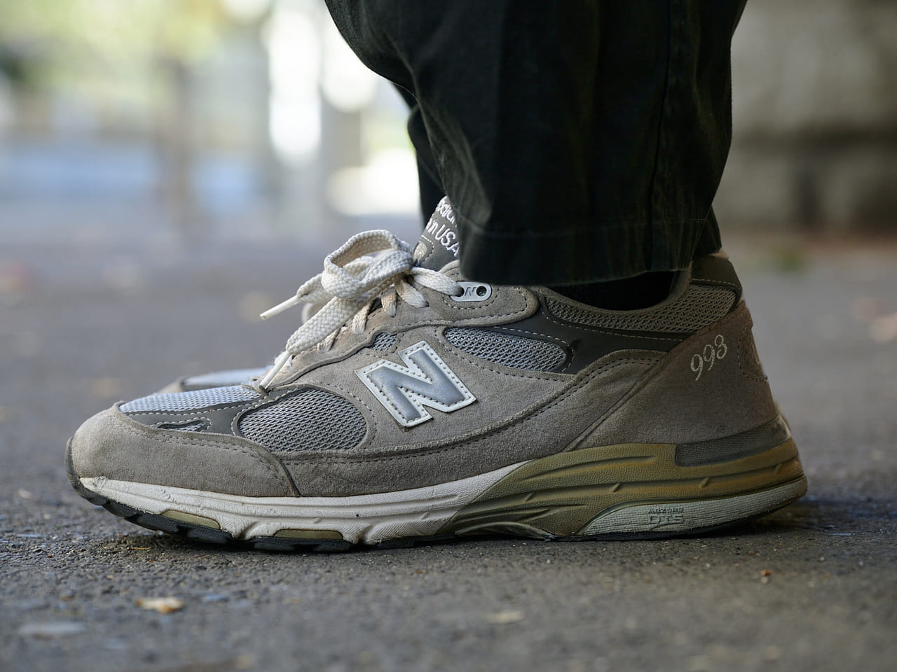 グレーのNew Balance 「993」