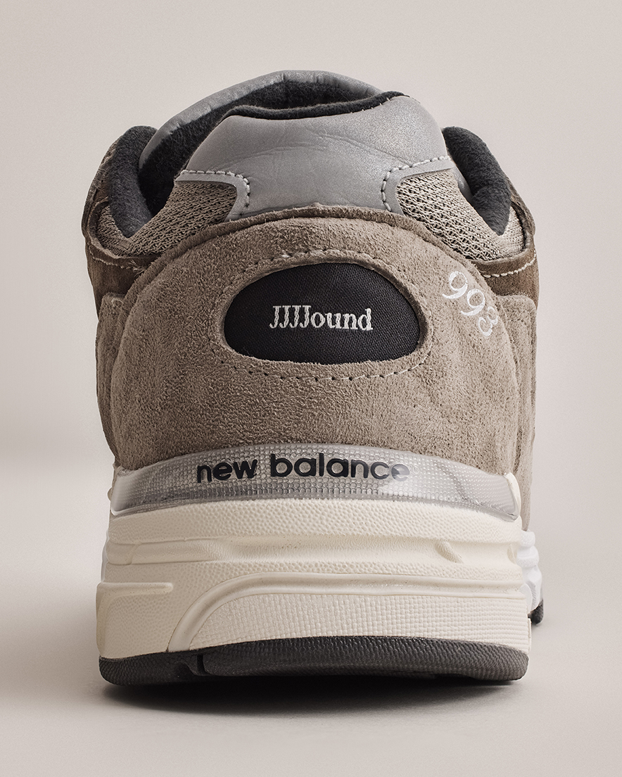 New Balance　ニューバランス　ジョウンド　JJJJound　コラボ　スニーカー　背面　ロゴ