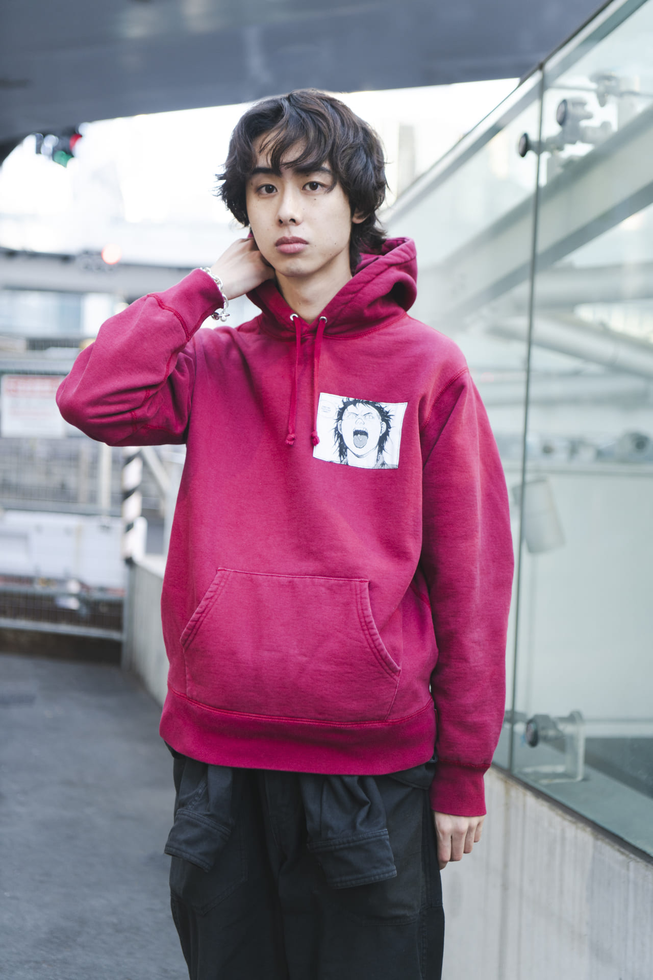 Supreme AKIRA 「パッチ フーデッド スウェット」