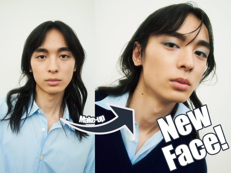 新メンズノンノモデル・海谷遠音のMake-up New Face!