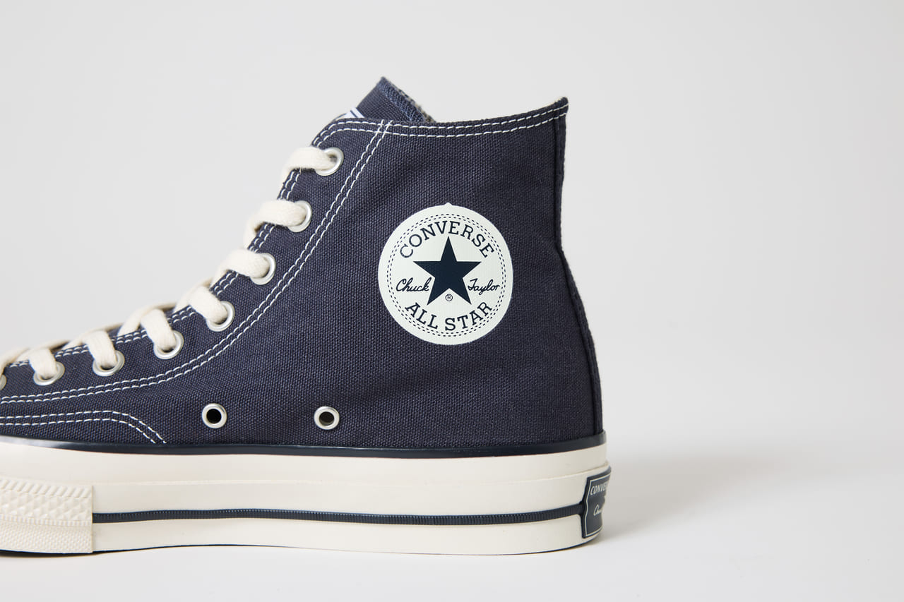 Brooks Brothers  CONVERSE 米国ブランド ユニセックス　限定コラボスニーカー2 型　ロゴ　ブラック　背面