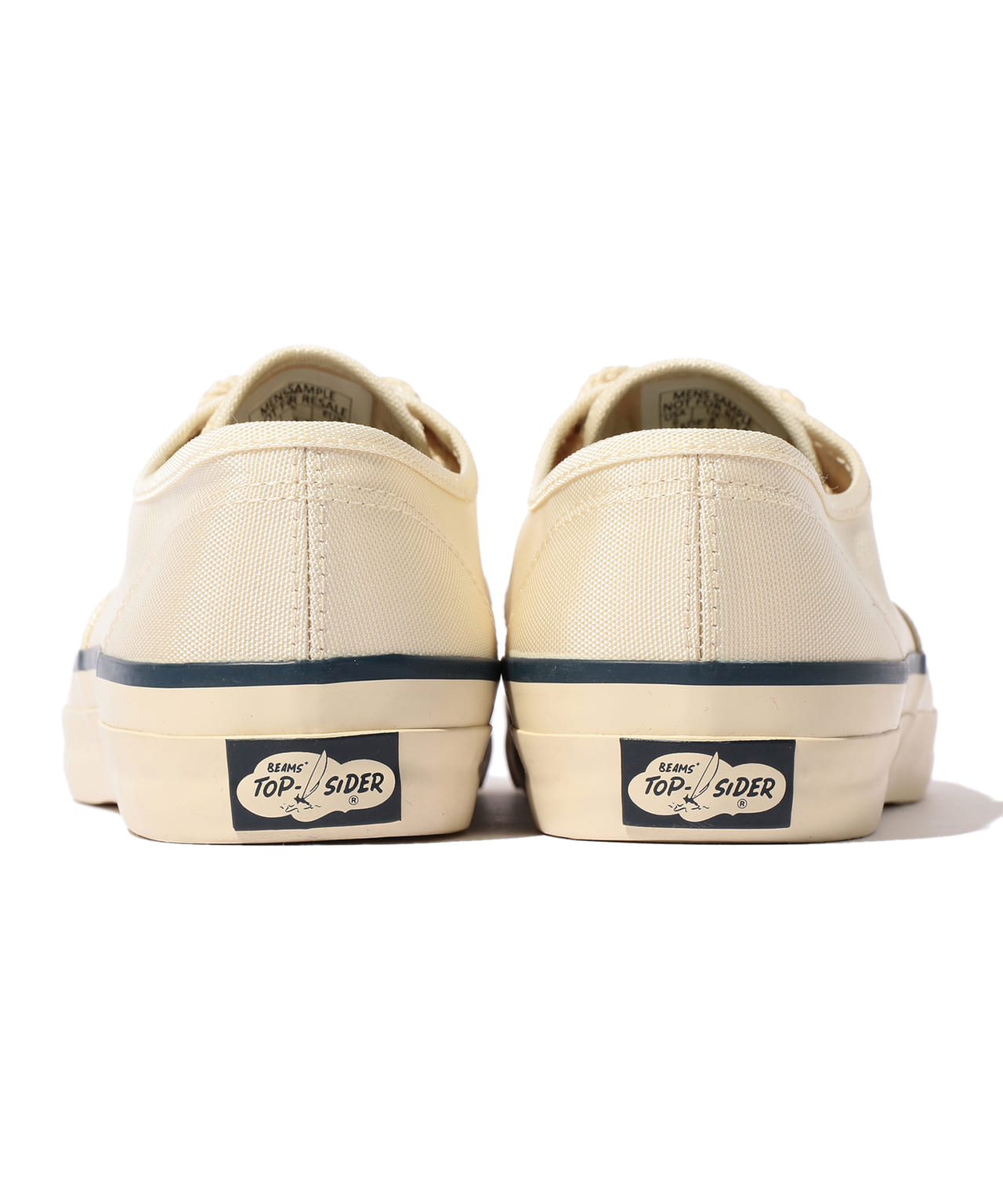 BEAMS PLUS〉〈Sperry TOP-SIDER〉90 周年 スペシャルコレクション　ホワイト　背面