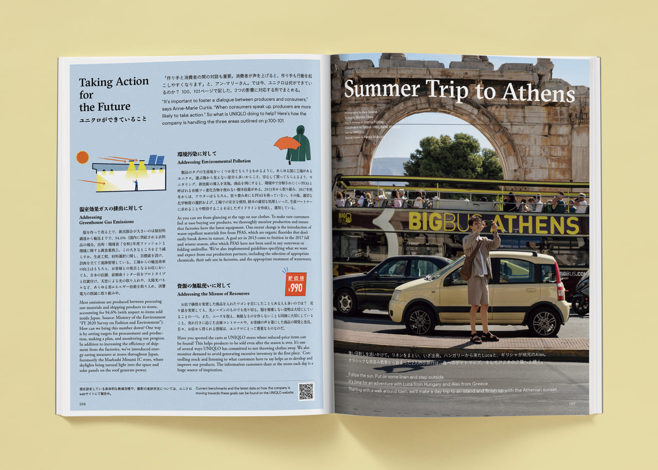 LifeWear magazine Issue 12 Summer Trip to Athens