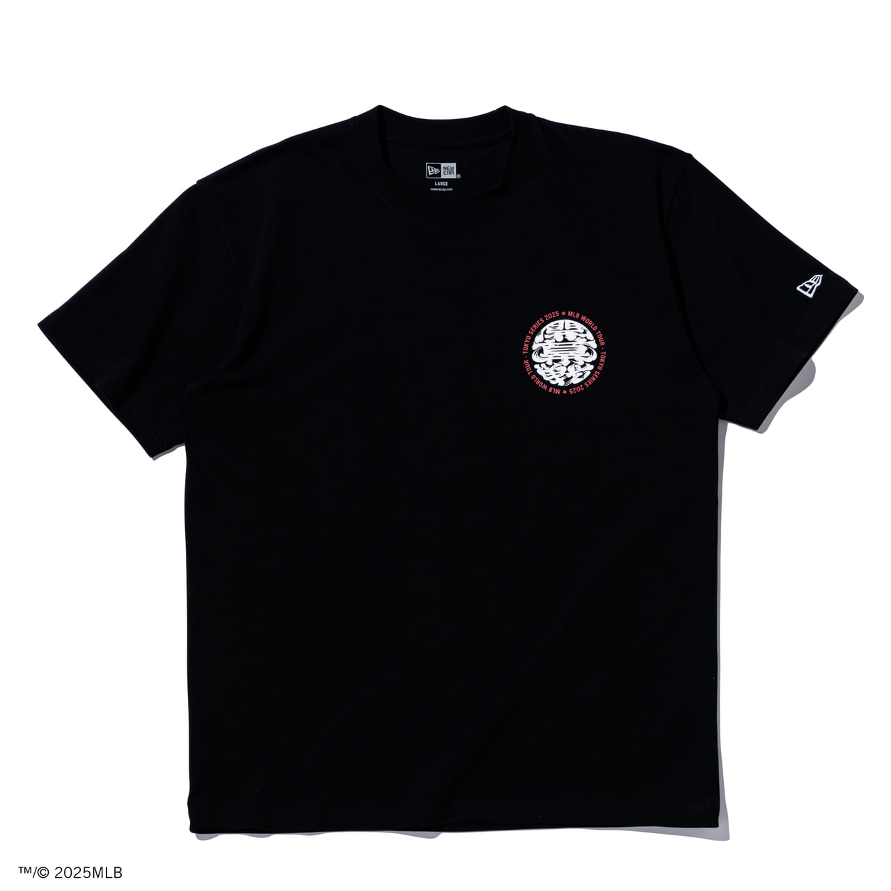 ニューエラ　MLB TOKYO SERIES 2025 Presented by Guggenheim 　記念　アイテム　Tシャツ　ブラック２