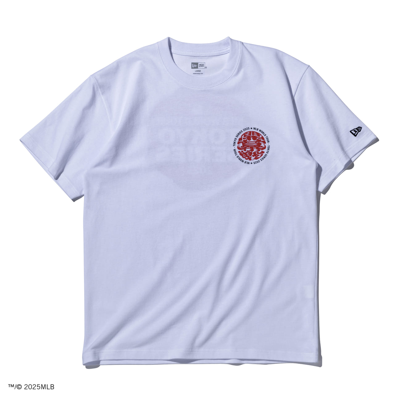 ニューエラ　MLB TOKYO SERIES 2025 Presented by Guggenheim 　記念　アイテム　Tシャツ　ホワイト　３