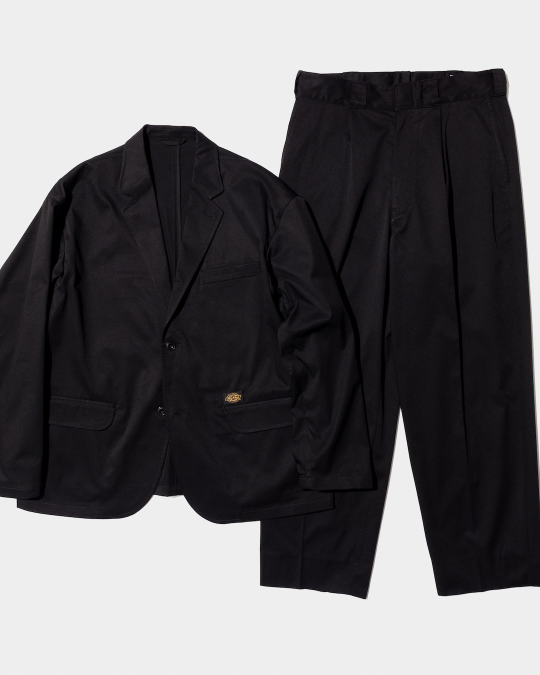 〈Dickies〉×「TRIPSTER」のコラボレーション　セットアップ　ブラック